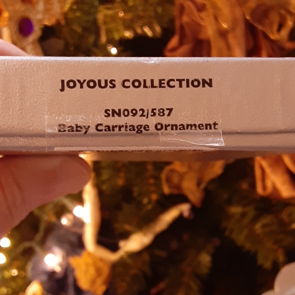 MIKASA, JOYOUS COLLECTION, Baby Carriage Ornament - Picture 3 of 5